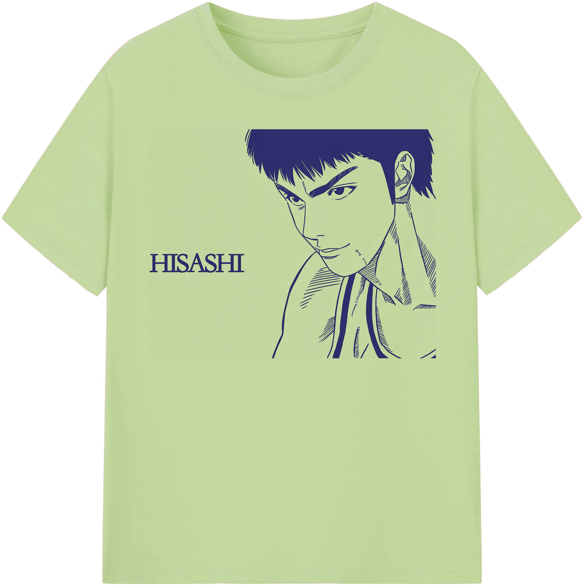 SLAM DUNK／スラムダンク 綿100％半袖Tシャツ（フロントプリント）